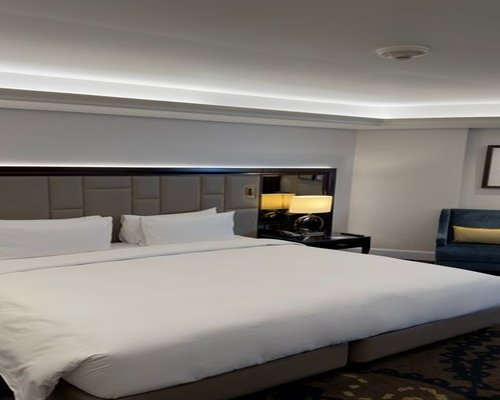 Modern Melbourne hotel room for a CROWN gaming weekend